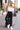 Like Magic Basic Strapless Crop Tops closet candy womens trendy basic solid strapless tube top  black with joggers