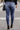KAN CAN Cora High Rise Skinny Jeans - Dark Wash closet candy womens trendy non-distressed high rise skinny jeans back